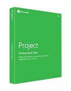 Microsoft Project Prof 2016 32/64 Russian Central/Eastern Euro Only EM DVD H30-05438