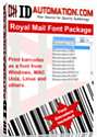 Royal Mail & Australian Post Fonts 5 Developers License