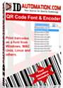 QR Code Font & Encoder Advantage Package Single Developer License