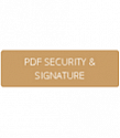 PDF SECURITY & SIGNATURE