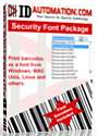 Security Fonts 5 Developers License