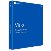 Microsoft Visio Pro 2016 32-bit/x64 Russian Central/Eastern Euro Only EM DVD