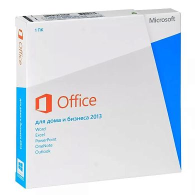 Microsoft Office Home and Business 2013 32/64 Russian Russia Only EM DVD No Skype (Коробочная версия) T5D-01763