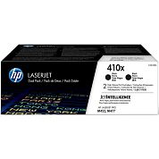 Картридж лазерный HP 410X CF410XD черный оригинальный повышенной емкости (двойная упаковка)