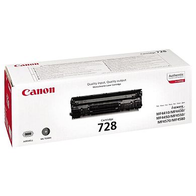 Картридж лазерный Canon 728 3500B002/3500B010 черный оригинальный