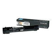 Картридж лазерный Lexmark C950X2KG черный оригинальный повышенной емкости