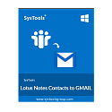 SysTools Lotus Notes Contacts to Gmail Enterprise License, unlimited clients/locations, incl. 1 Year Updates