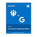SysTools Lotus Notes to Google Apps License, 200 user, incl. 1 Year Updates