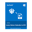 SysTools Lotus Notes Calendar to ICS Enterprise License, unlimited clients/locations, incl. 1 Year Updates