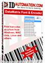 Data Matrix Font & Encoder Advantage Package Unlimited Developers License