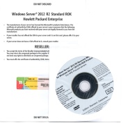 HP Windows Server 2012 R2 Standard ROK 2CPU/2VM 748925-424