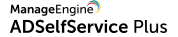 Zoho ManageEngine ADSelfService Plus Standard Edition Annual Subscription fee for 7500 Domain Users