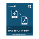 SysTools EPUB to PDF Converter Business License, unlimited clients, single location, incl. 1 Year Updates