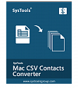 SysTools CSV to vCard for Mac Enterprise License, unlimited clients/locations, incl. 1 Year Updates