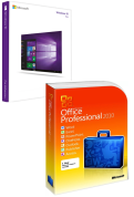 BOX Комплект Windows 10 Профессиональная + Office 2010 Профессиональный