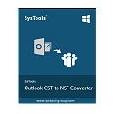 SysTools Outlook OST to NSF Enterprise License, unlimited clients/locations, incl. 1 Year Updates