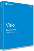 Microsoft Visio Std 2016 32-bit/x64 Russian Central/Eastern Euro Only EM DVD