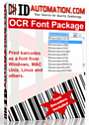 OCR-A & OCR-B Fonts 5 Developers License