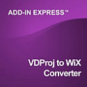 VDProj to WiX Converter for Microsoft Visual Studio