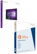 BOX Комплект Windows 10 Профессиональная + Office 2013 Профессиональный