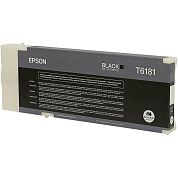 Картридж струйный Epson T6181 C13T618100 черный оригинальный повышенной емкости