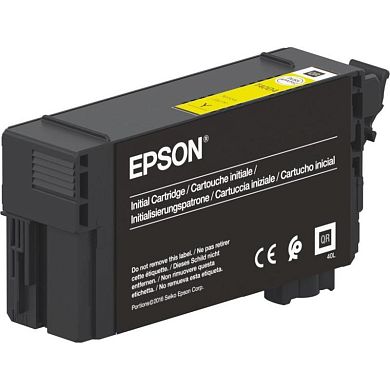 Картридж струйный Epson T40C440 C13T40C440 желтый оригинальный