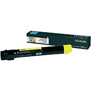 Картридж лазерный Lexmark C925H2YG желтый оригинальный повышенной емкости
