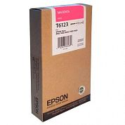 Картридж струйный Epson T6123 C13T612300 пурпурный оригинальный