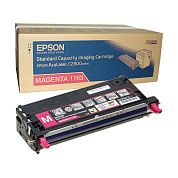 Картридж лазерный Epson S051163 C13S051163 пурпурный оригинальный