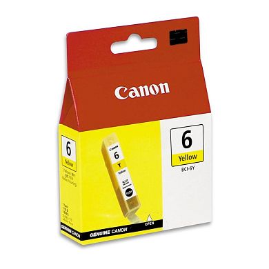 Картридж струйный Canon BCI-6Y 4708A002 желтый оригинальный