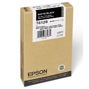 Картридж струйный Epson T6128 C13T612800 черный матовый оригинальный