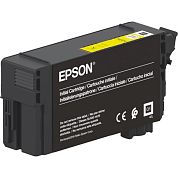 Картридж струйный Epson T40D440 C13T40D440 желтый оригинальный повышенной емкости