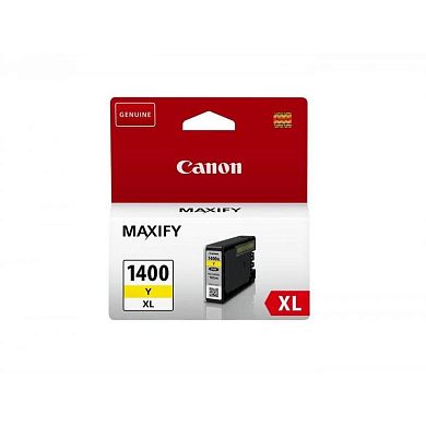 Картридж струйный Canon PGI-1400XL желтый оригинальный повышенной емкости