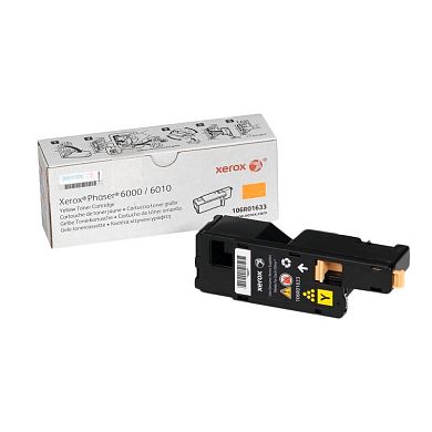 Картридж лазерный Xerox 106R01633 желтый оригинальный