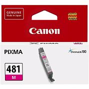 Картридж струйный Canon CLI-481 M пурпурный оригинальный
