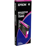 Картридж струйный Epson T5443 C13T544300 пурпурный оригинальный