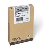 Картридж струйный Epson C13T603900 серый оригинальный
