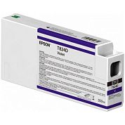 Картридж струйный Epson T824D C13T824D00 фиолетовый оригинальный