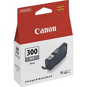 Картридж струйный Canon PFI-300 GY 4200C001 серый оригинальный