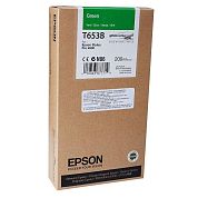 Картридж струйный Epson T653B C13T653B00 зеленый оригинальный