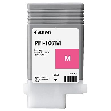 Картридж струйный Canon PFI-107M 6707B001 пурпурный оригинальный