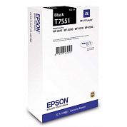 Картридж струйный Epson T7551 C13T755140 черный оригинальный повышенной емкости