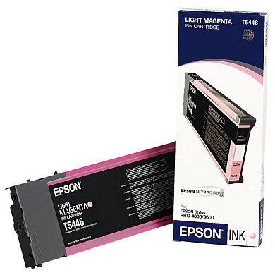 Картридж струйный Epson T5446 C13T544600 светло-пурпурный оригинальный