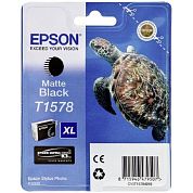 Картридж струйный Epson C13T15784010 матовый черный оригинальный повышенной емкости
