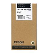 Картридж струйный Epson T6538 C13T653800 черный матовый оригинальный