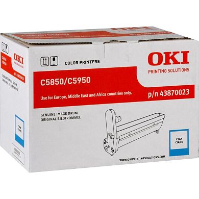 Фотобарабан OKI 43870023 голубой оригинальный