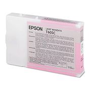 Картридж струйный Epson T605C C13T605C00 светло-пурпурный оригинальный