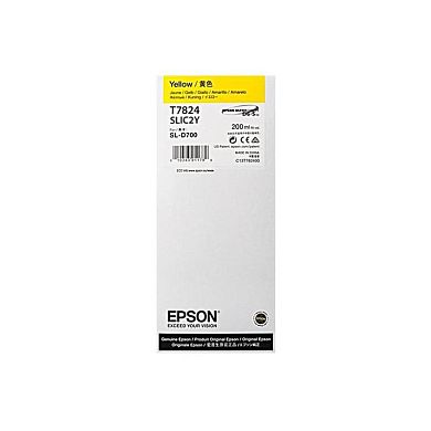 Картридж струйный Epson T7824 C13T782400 желтый оригинальный
