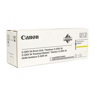 Фотобарабан Canon C-EXV34 желтый оригинальный