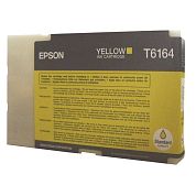 Картридж струйный Epson T6164 C13T616400 желтый оригинальный